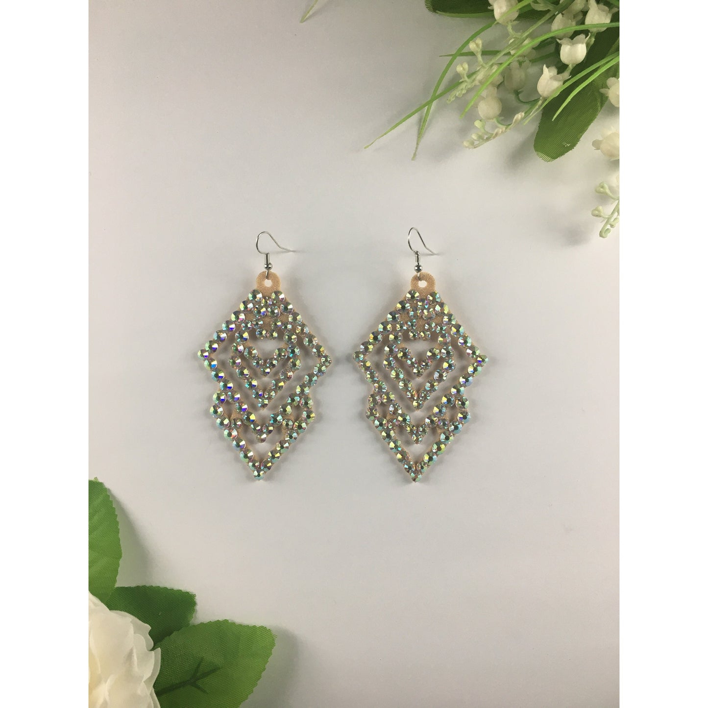 Glittering Performance Earrings - Caitlyn