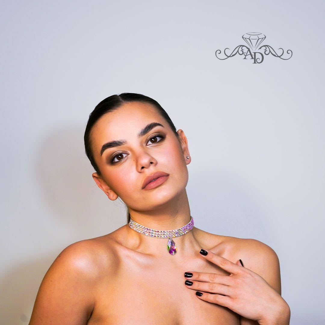 Sparkle Choker for Dancers