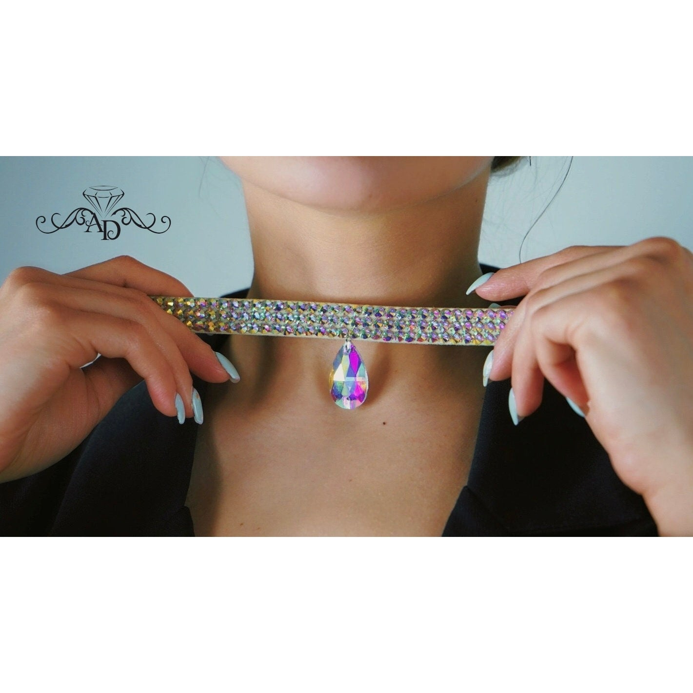 Sparkle Choker for Dancers