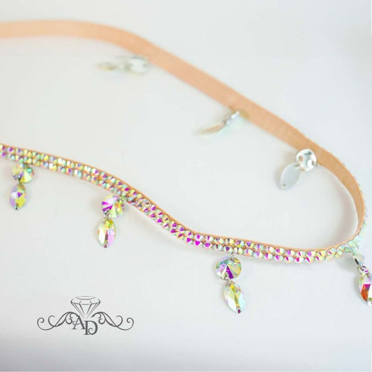 Rhinestone Belt with Stones - The size is required Sale