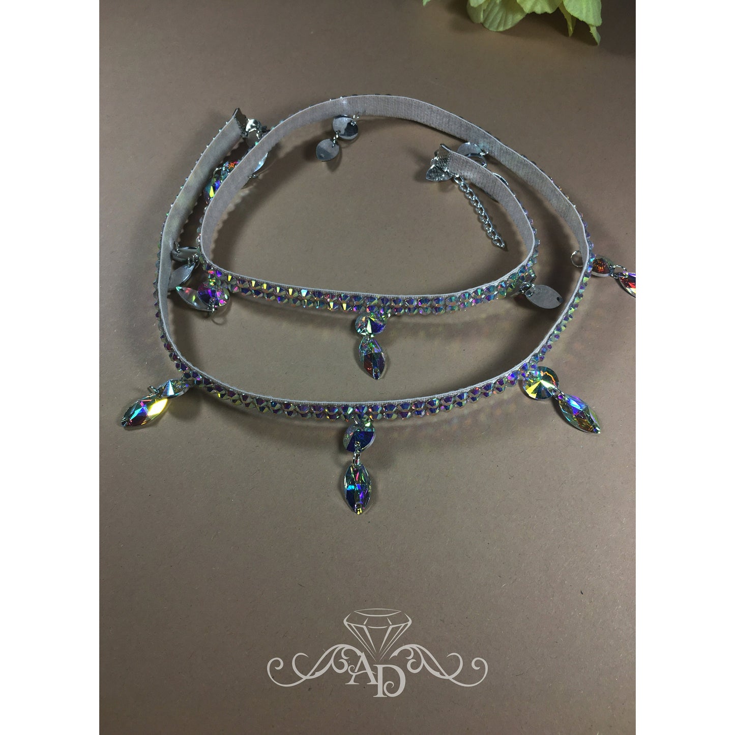 Rhinestone Belt with Stones
