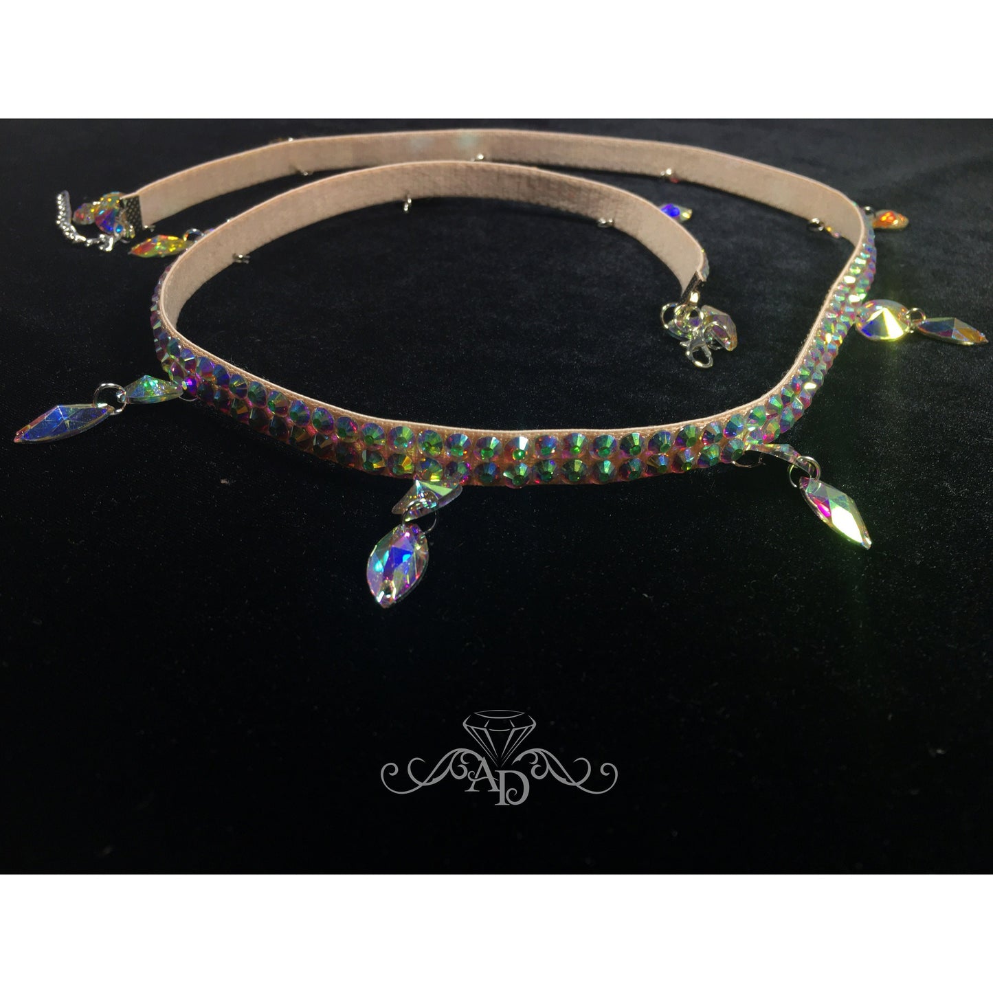 Rhinestone Belt with Stones