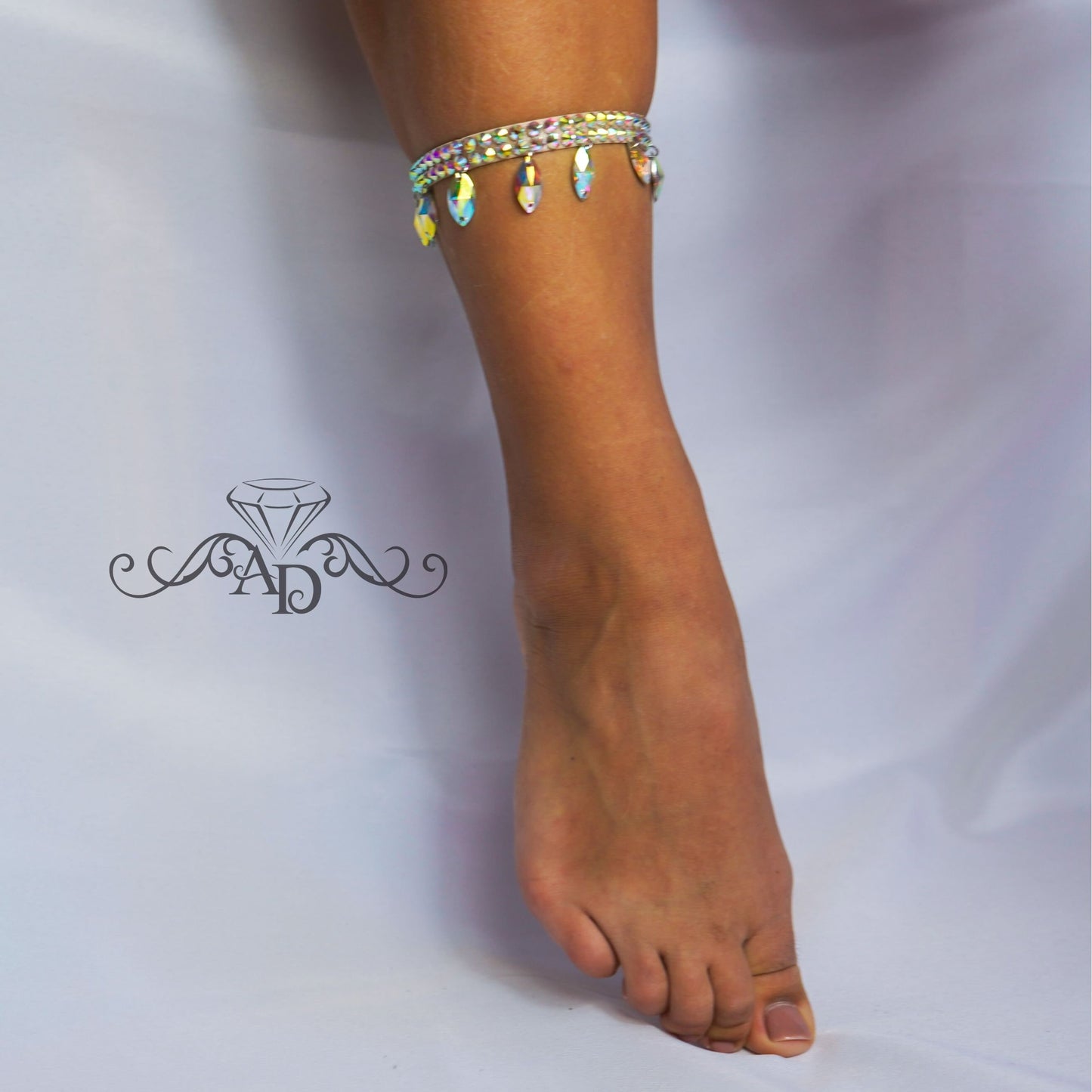 Handmade Dance Anklet with Sparkle