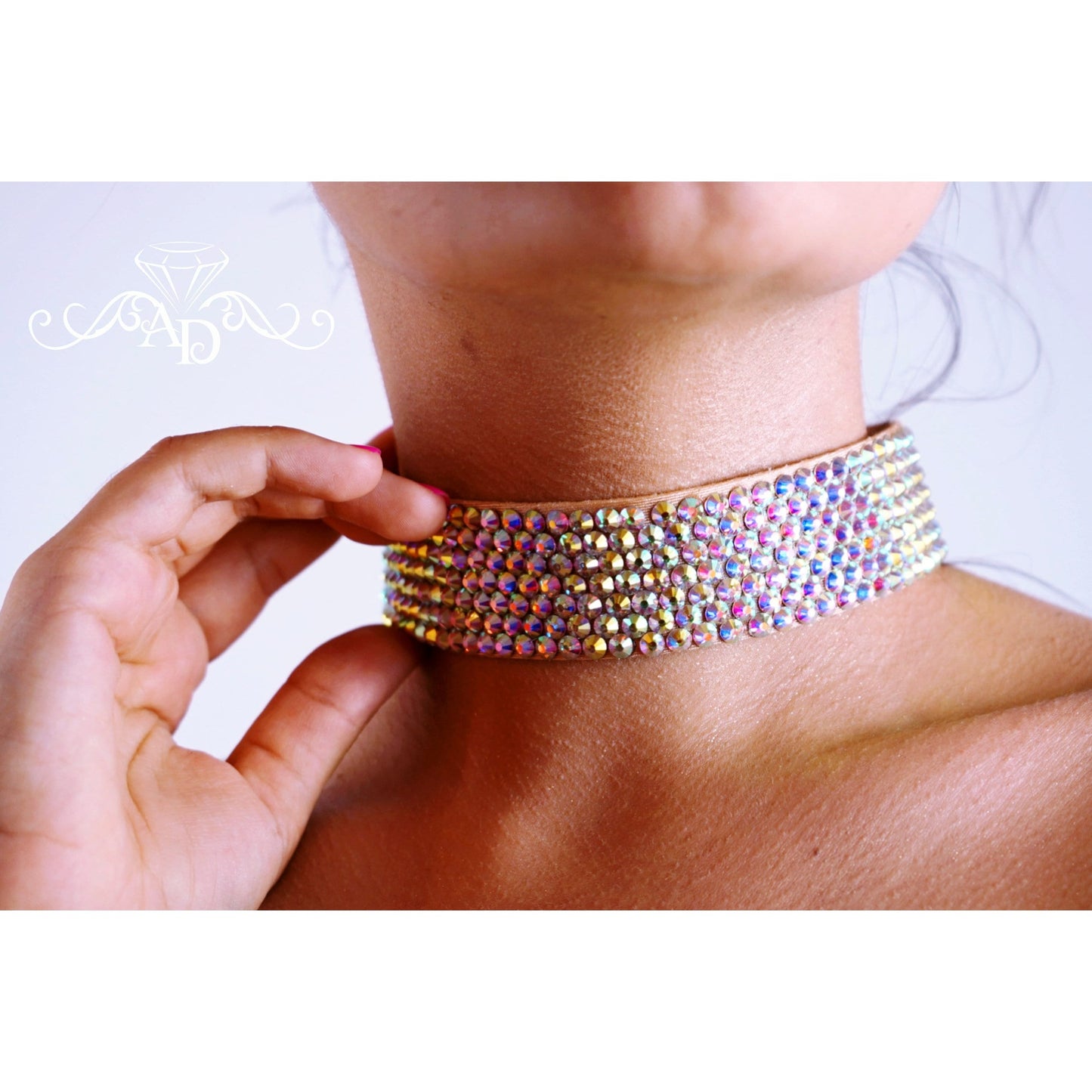 Statement Crystal Choker - Chloe