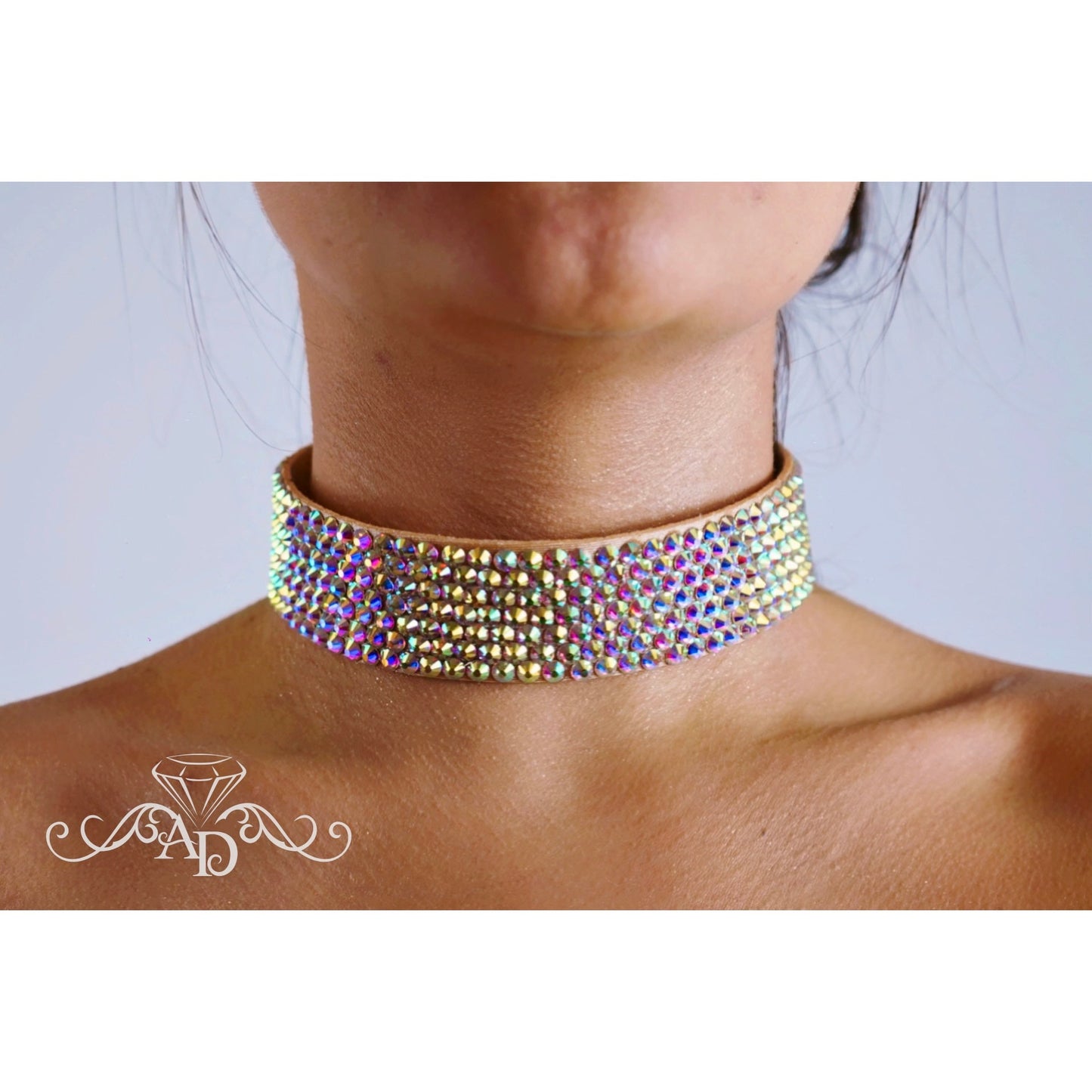 Statement Crystal Choker - Chloe