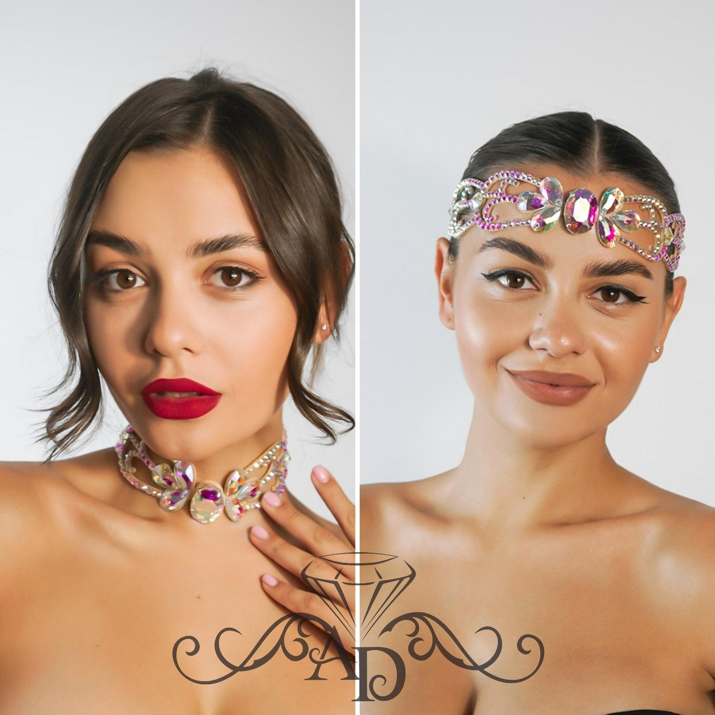 Sparkling Rhinestone Forehead Jewelry - Harmonie
