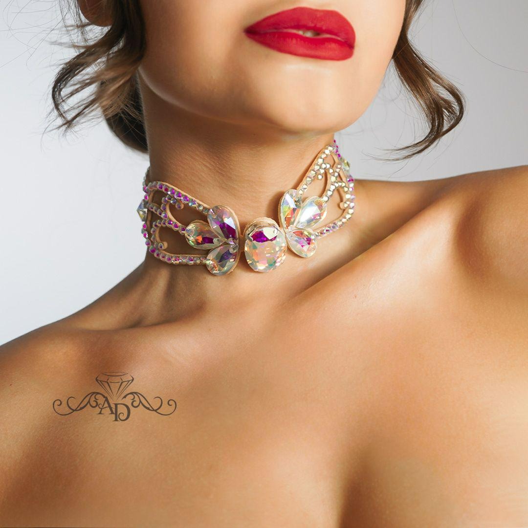 Sparkling Rhinestone Forehead Jewelry - Harmonie