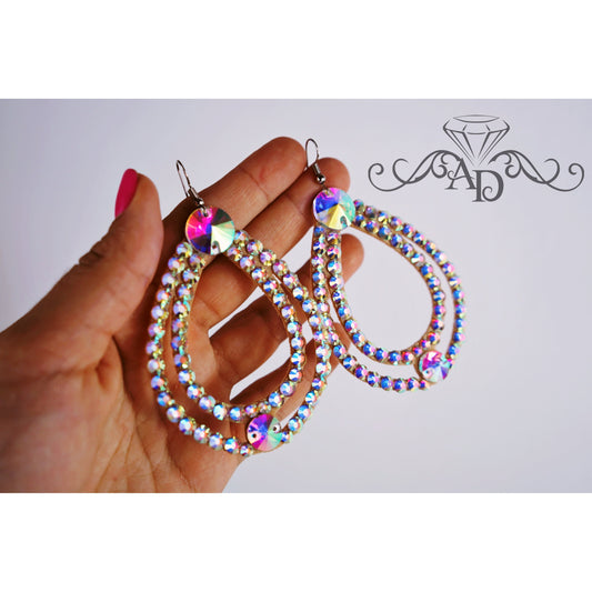 Lightweight Dance Earrings - Nefertiti