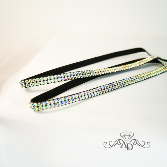 Crystal Garter Belt for Stage and Dance Looks