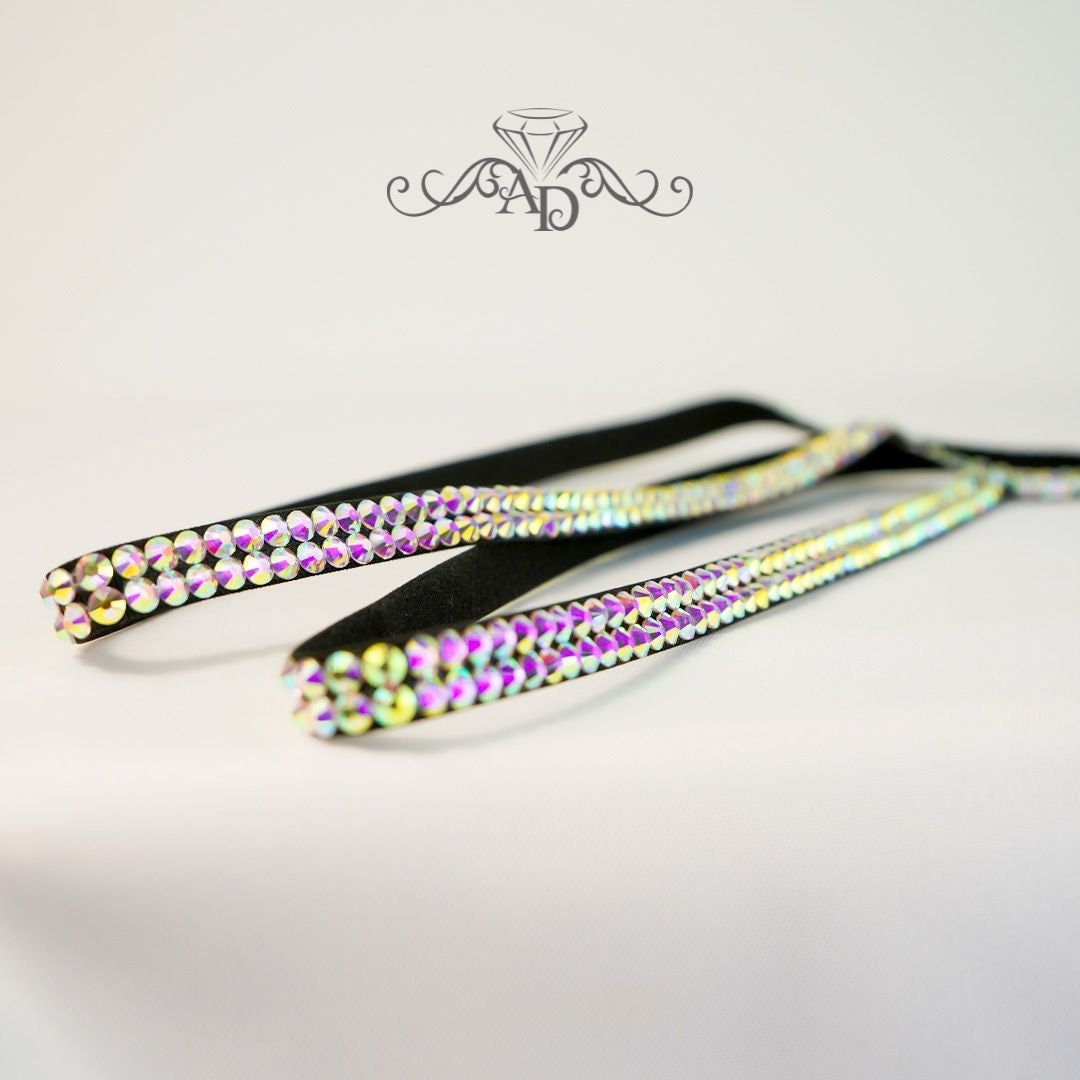 Crystal Garter Belt for Stage and Dance Looks