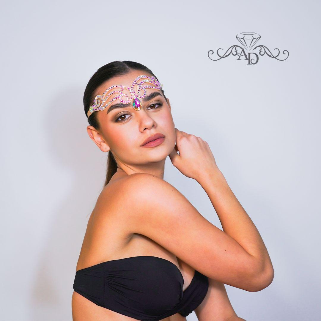 Crystal Forehead Headpiece – Sherry