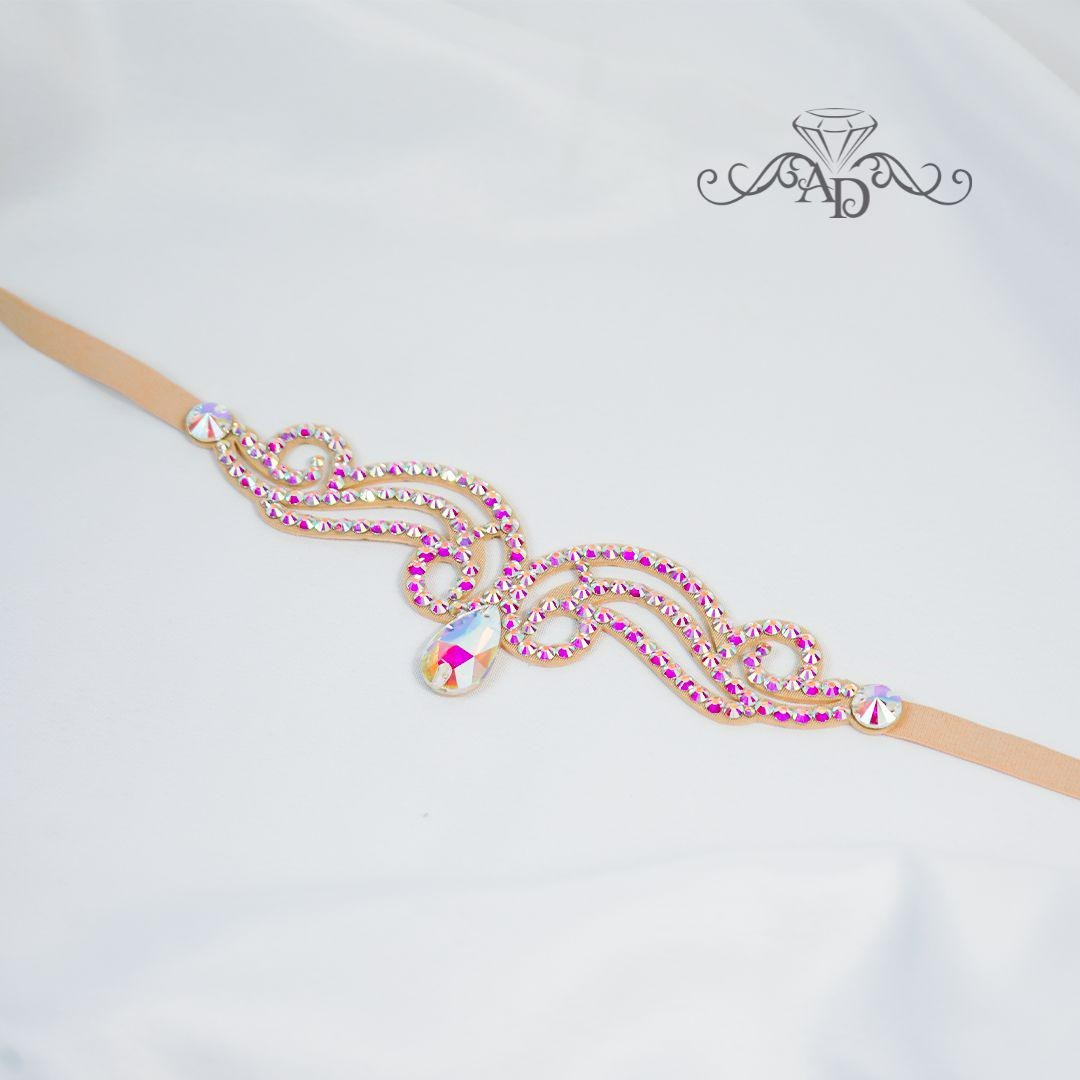 Crystal Forehead Headpiece – Sherry