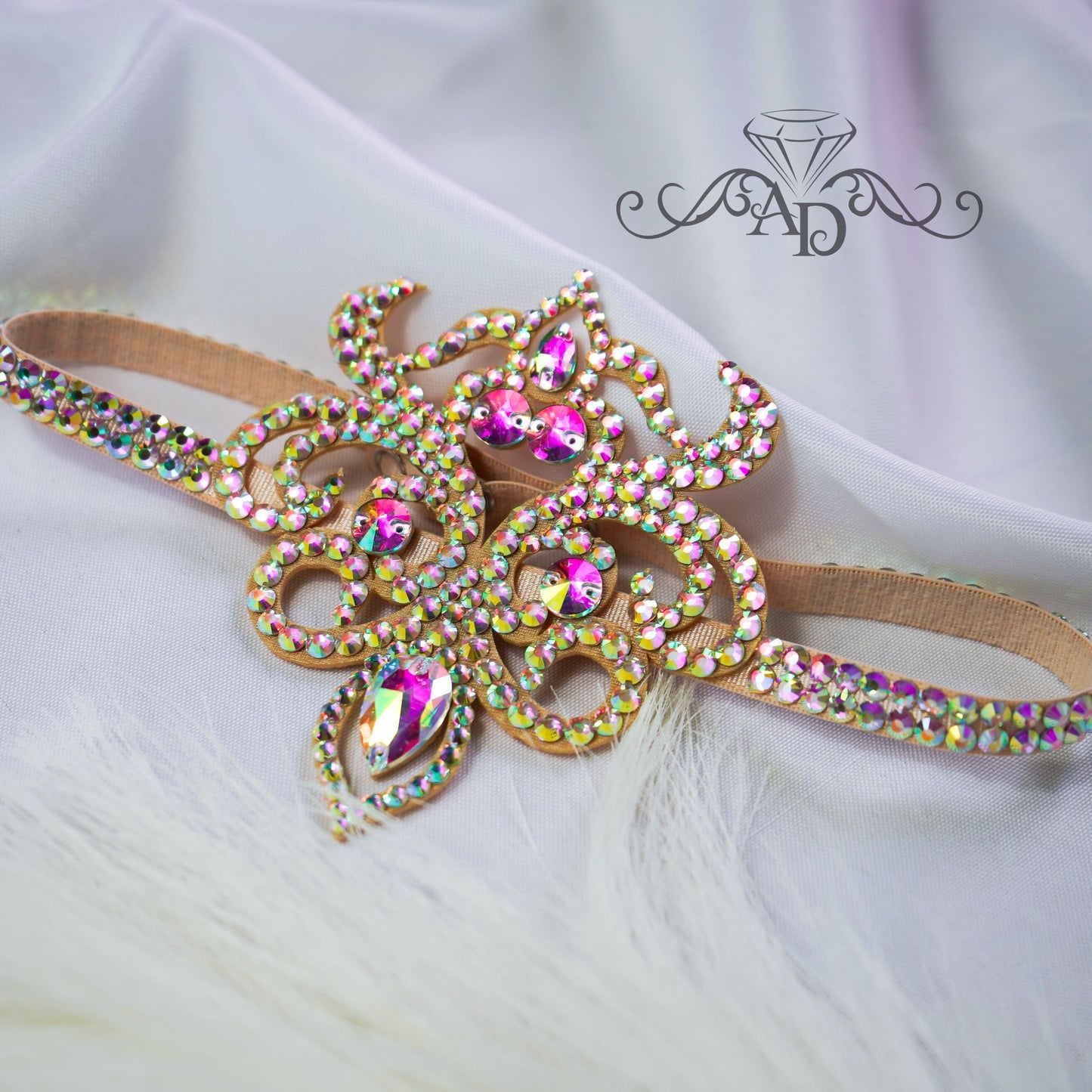 Crystal Thigh Garter - Elis