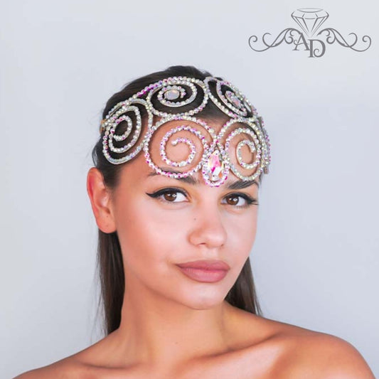 Sparkling Wire Headpiece for Show & Party - Freya