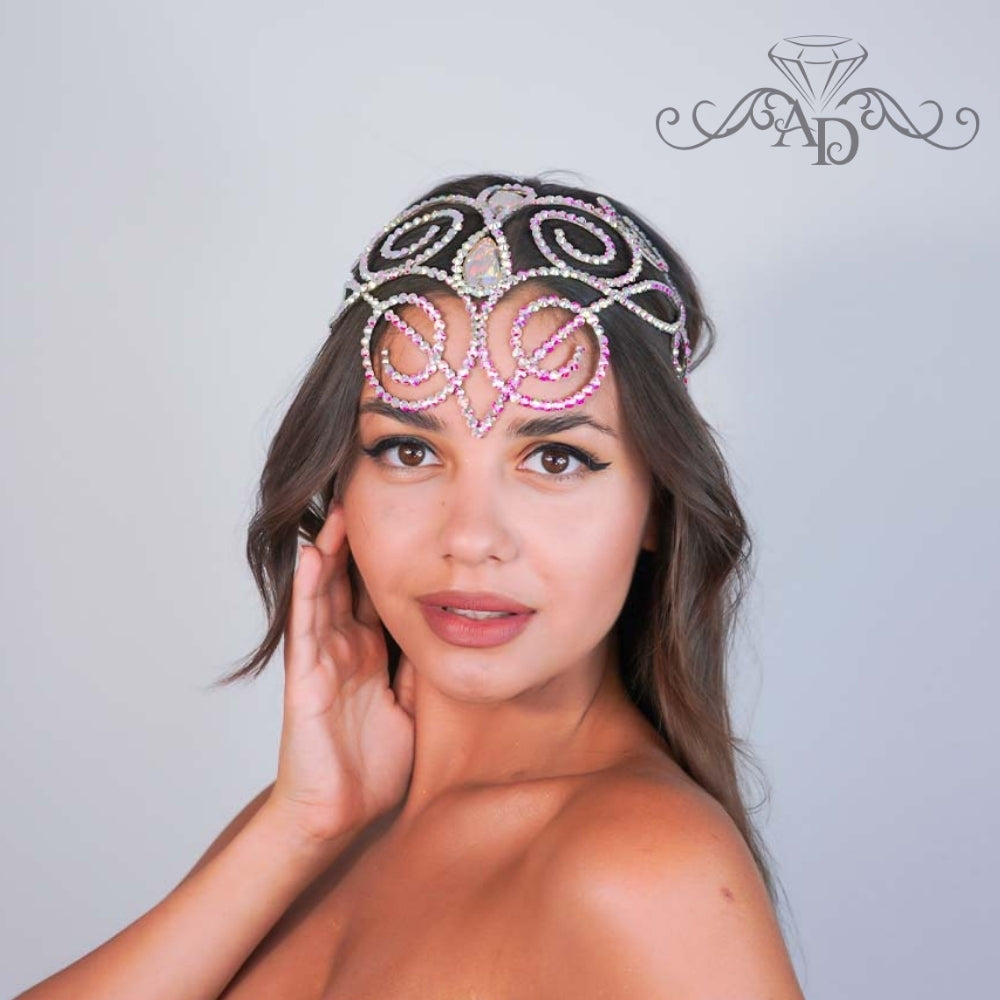 Lightweight Wire Diadem for Party Outfits - Abigail