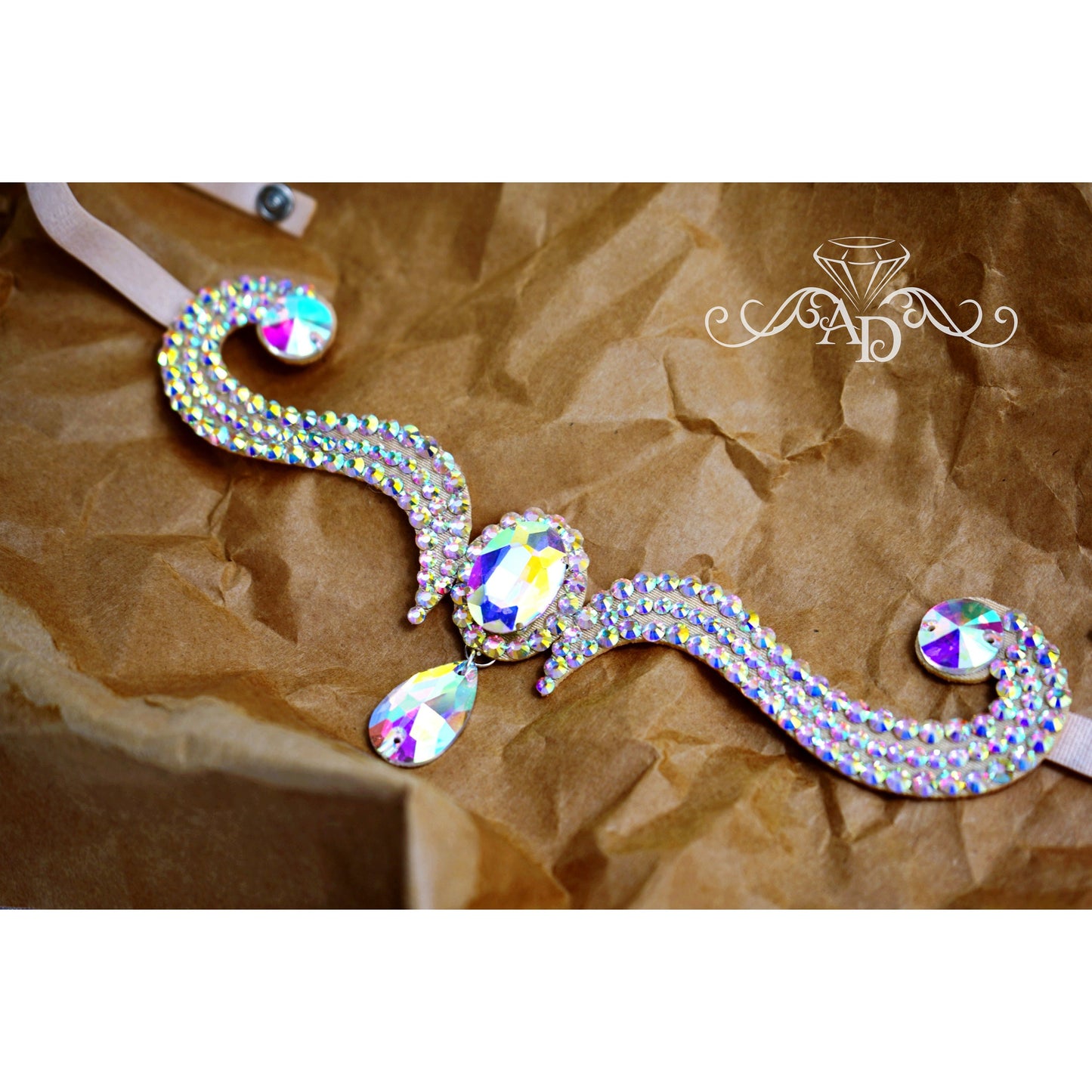 Rhinestone Hair Jewelry - Nadia