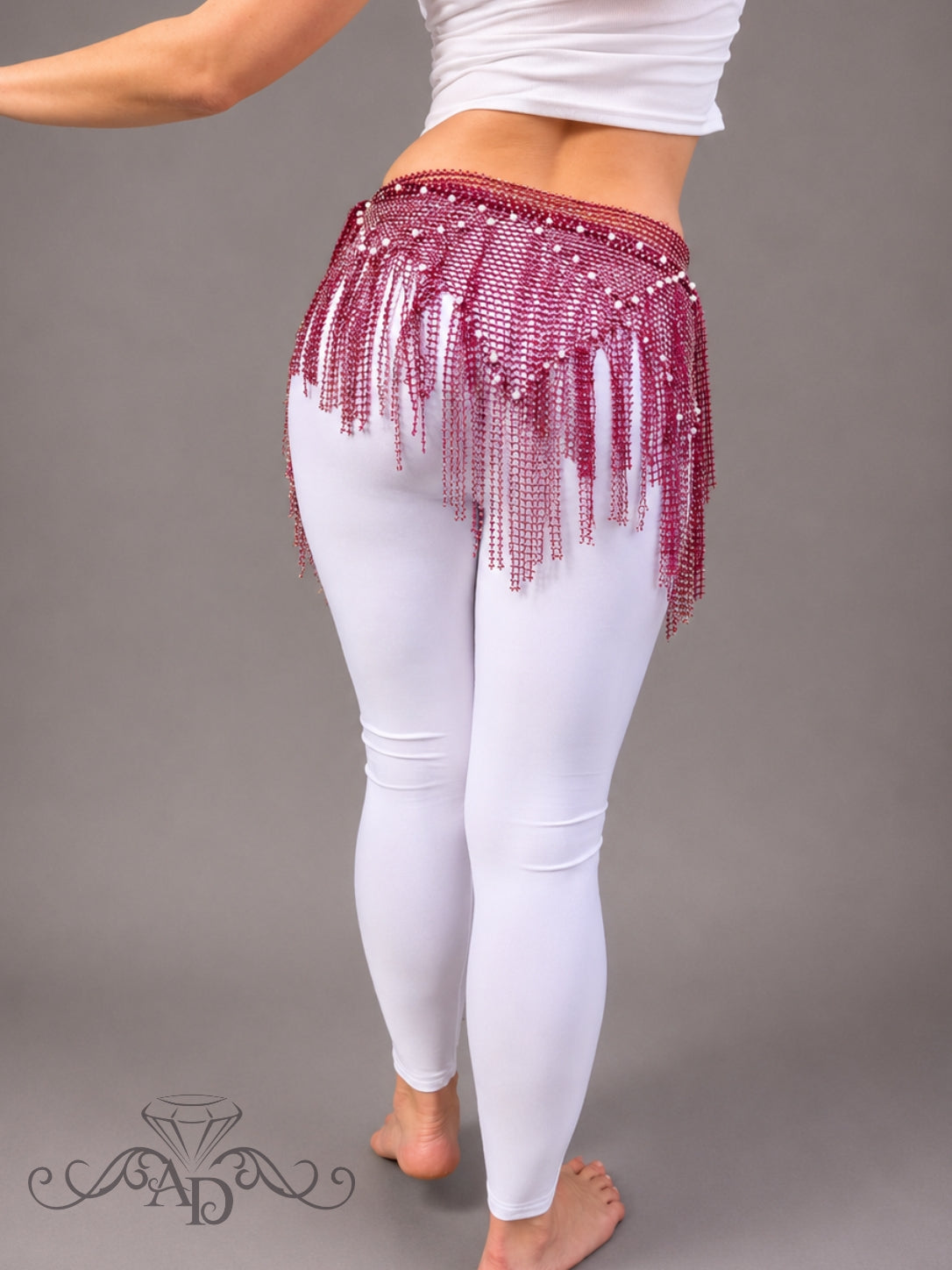 Tassels Triangle Hip Scarf