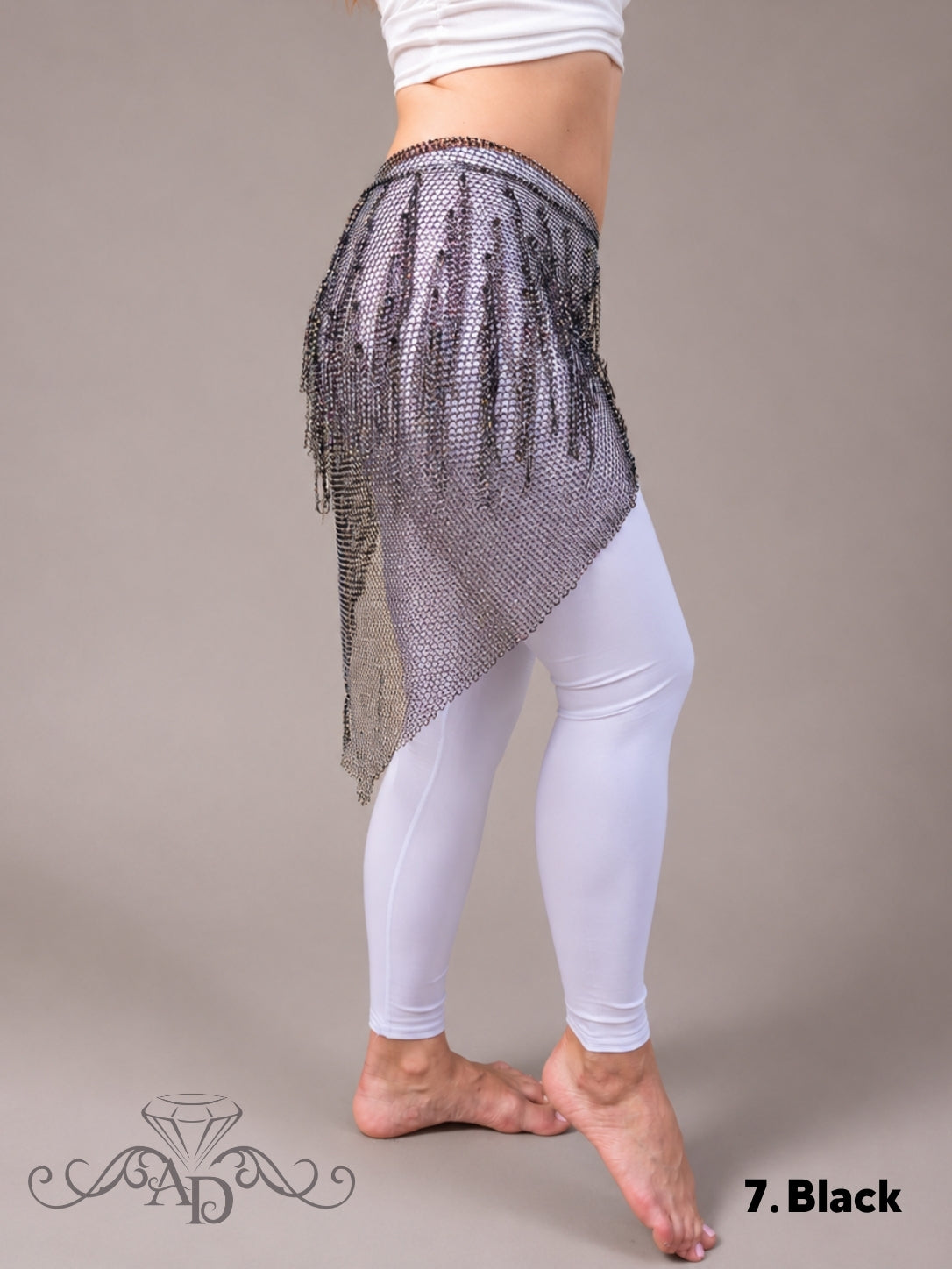 Belly Dance Diamond Hip Scarf