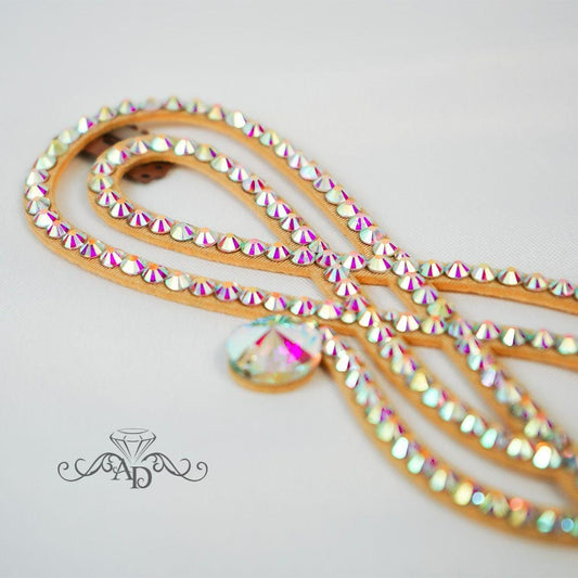 Lightweight Rhinestone Headpiece - Irene