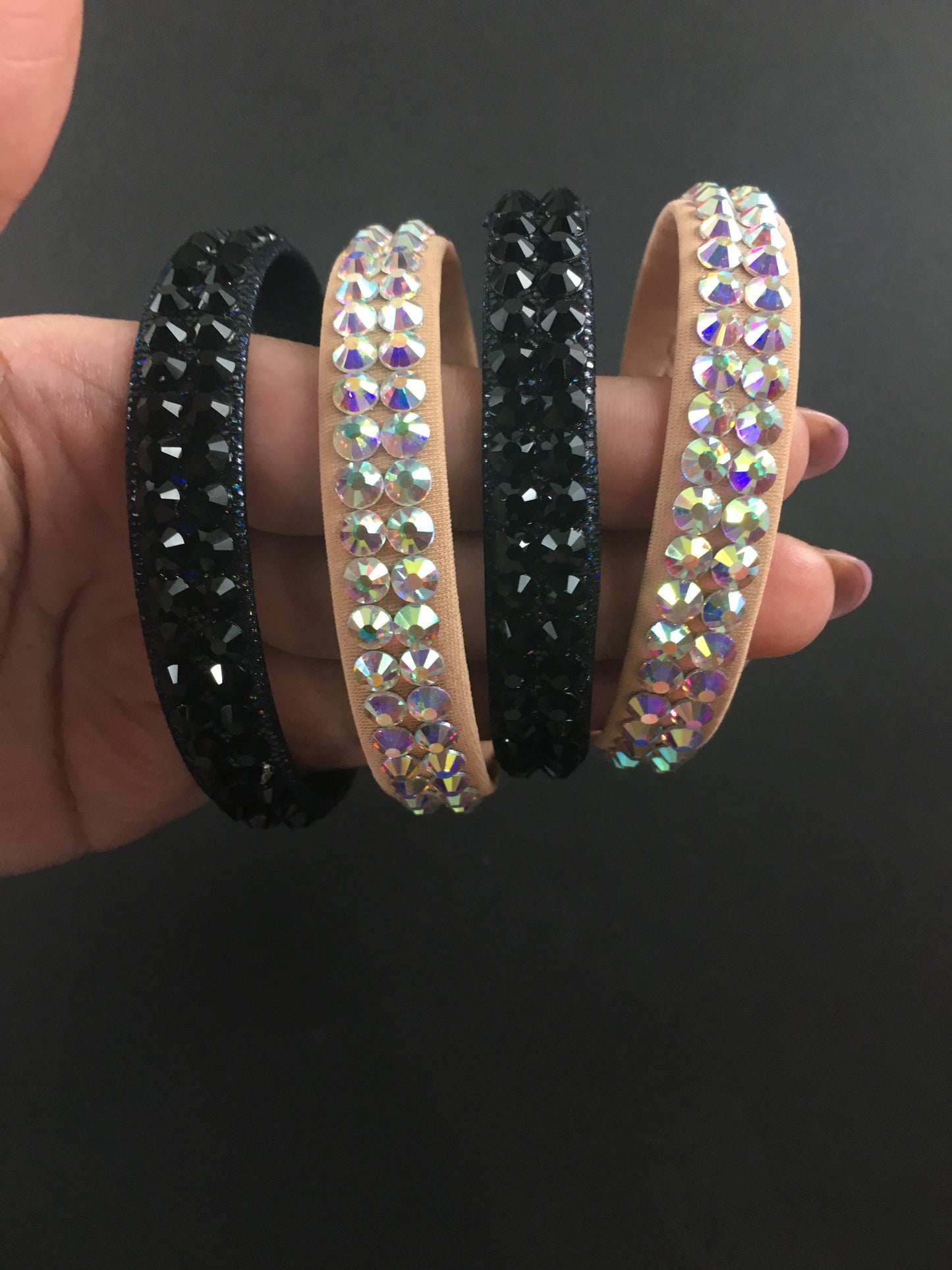 Rhinestone Bangle Bracelet