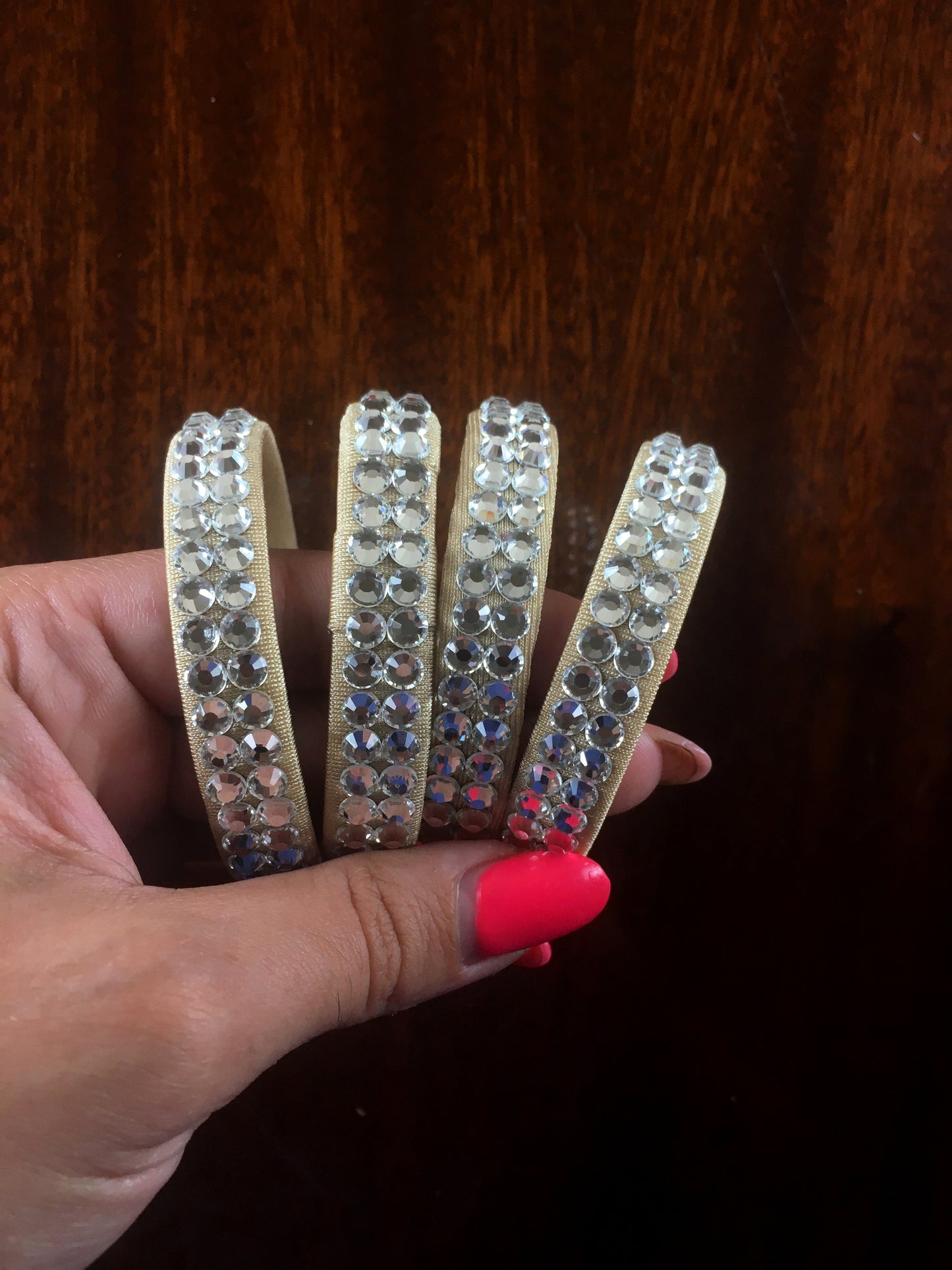 Rhinestone Bangle Bracelet