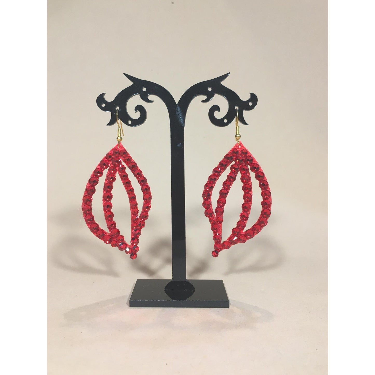 Crystal Shine Earrings for Stage - Olivia