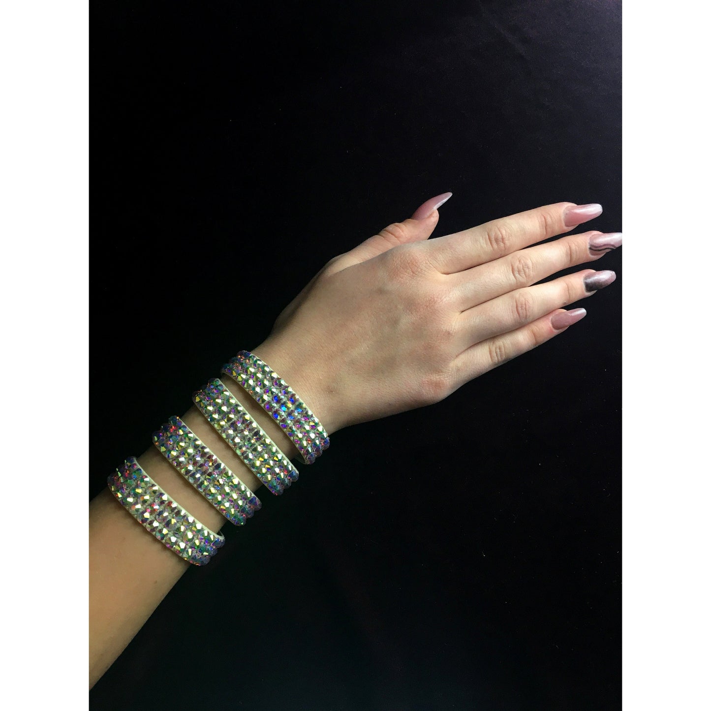 Rhinestone Wrist Cuff