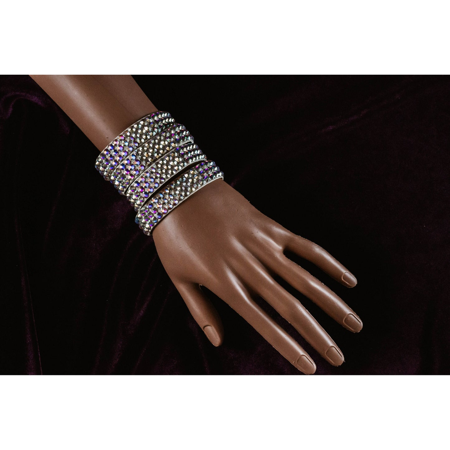 Rhinestone Wrist Cuff
