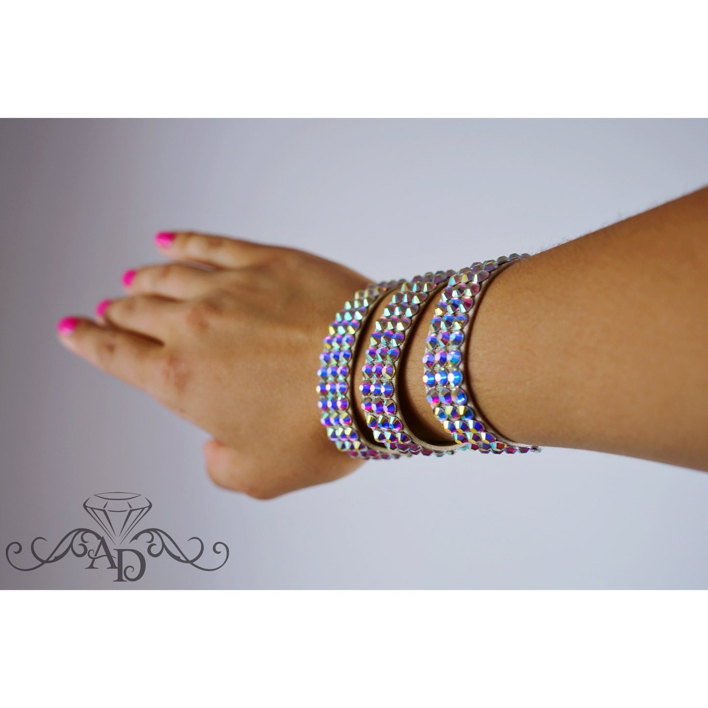 Rhinestone Wrist Cuff