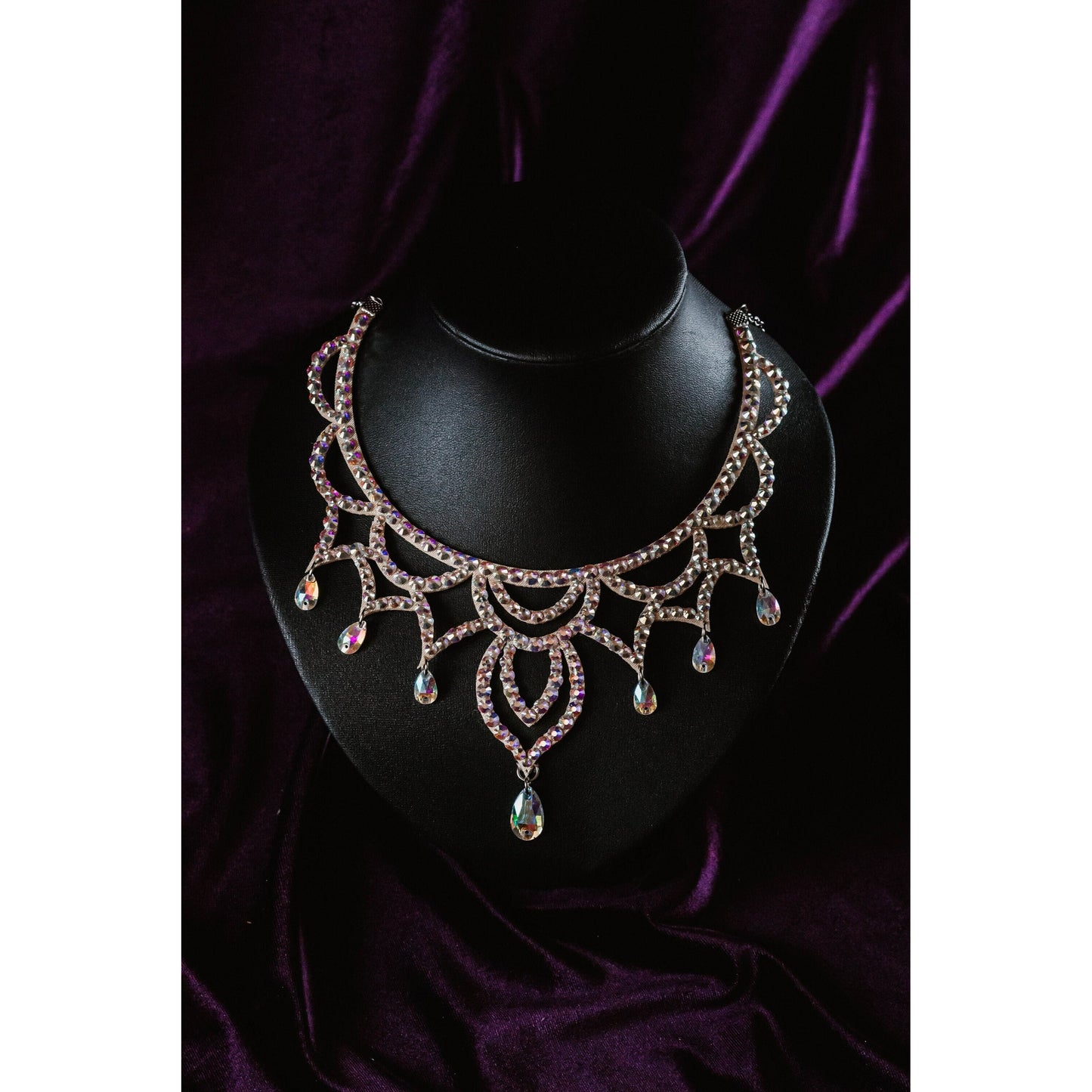 Deluxe Necklace with Stones - Jane
