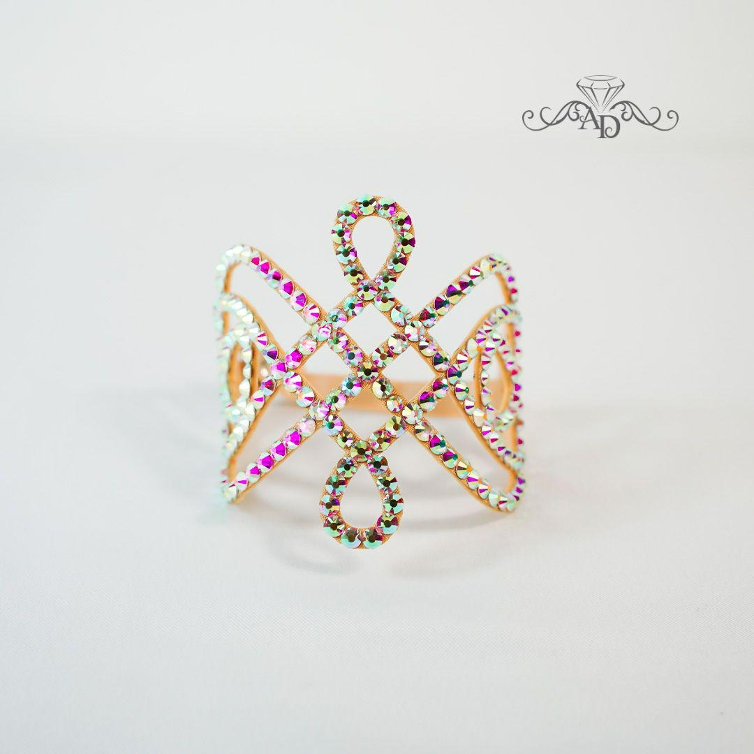 Crystal Arm Cuff for Dance - Alesia