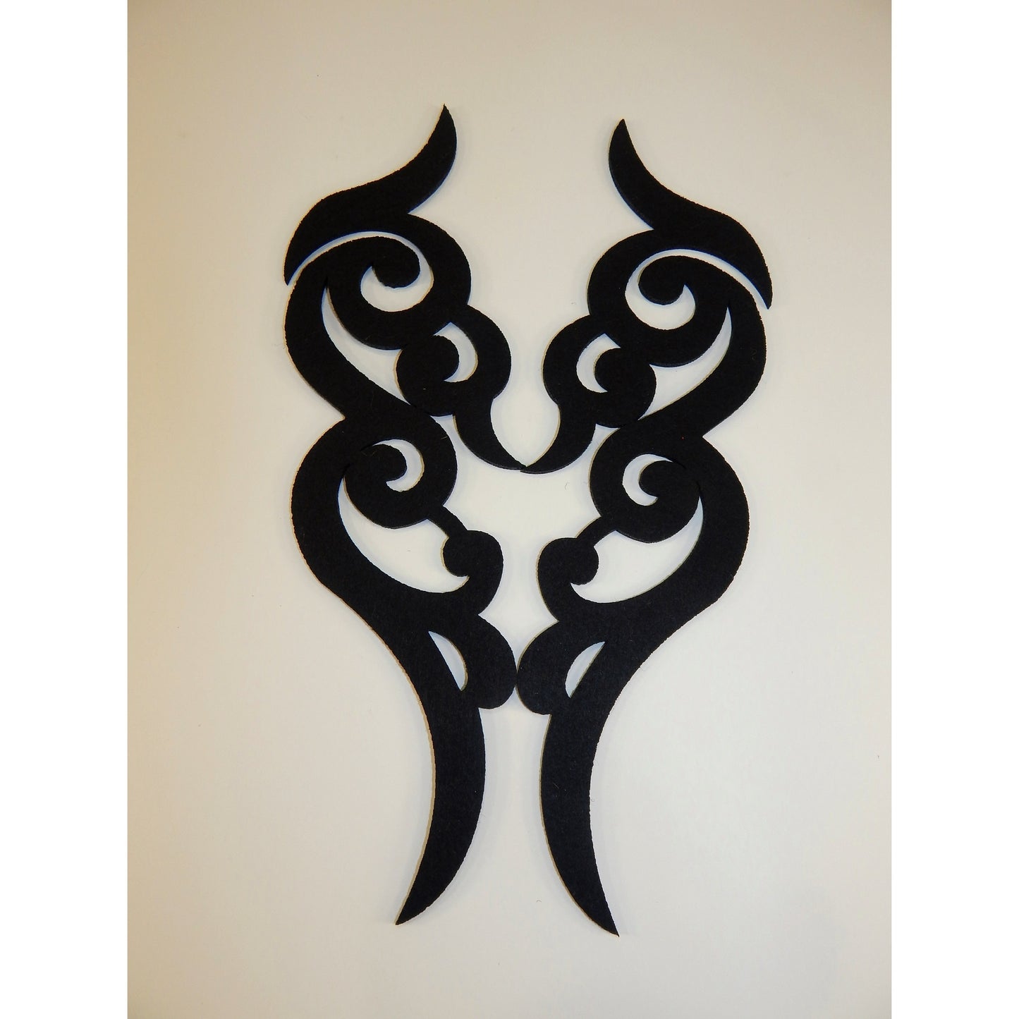 Laser-Cut Wing Style Felt Appliques for Dance & Gymnastics Costumes
