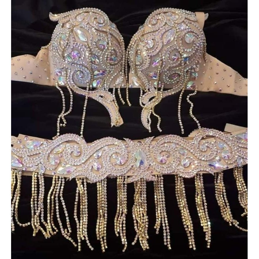 Laser-Cut Wing Style Felt Appliques for Dance & Gymnastics Costumes