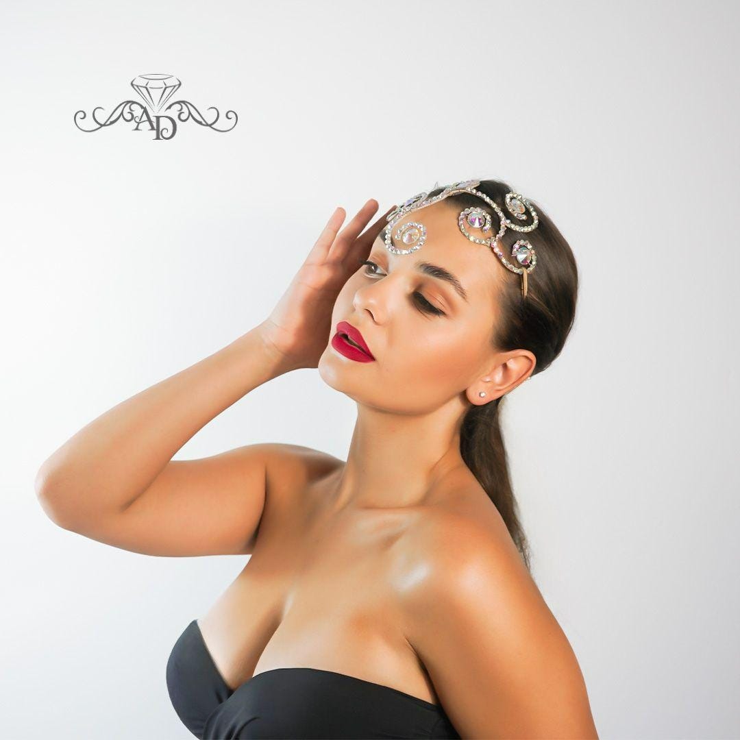 Elegant Wire Tiara for Dance Performances - Jacqueline