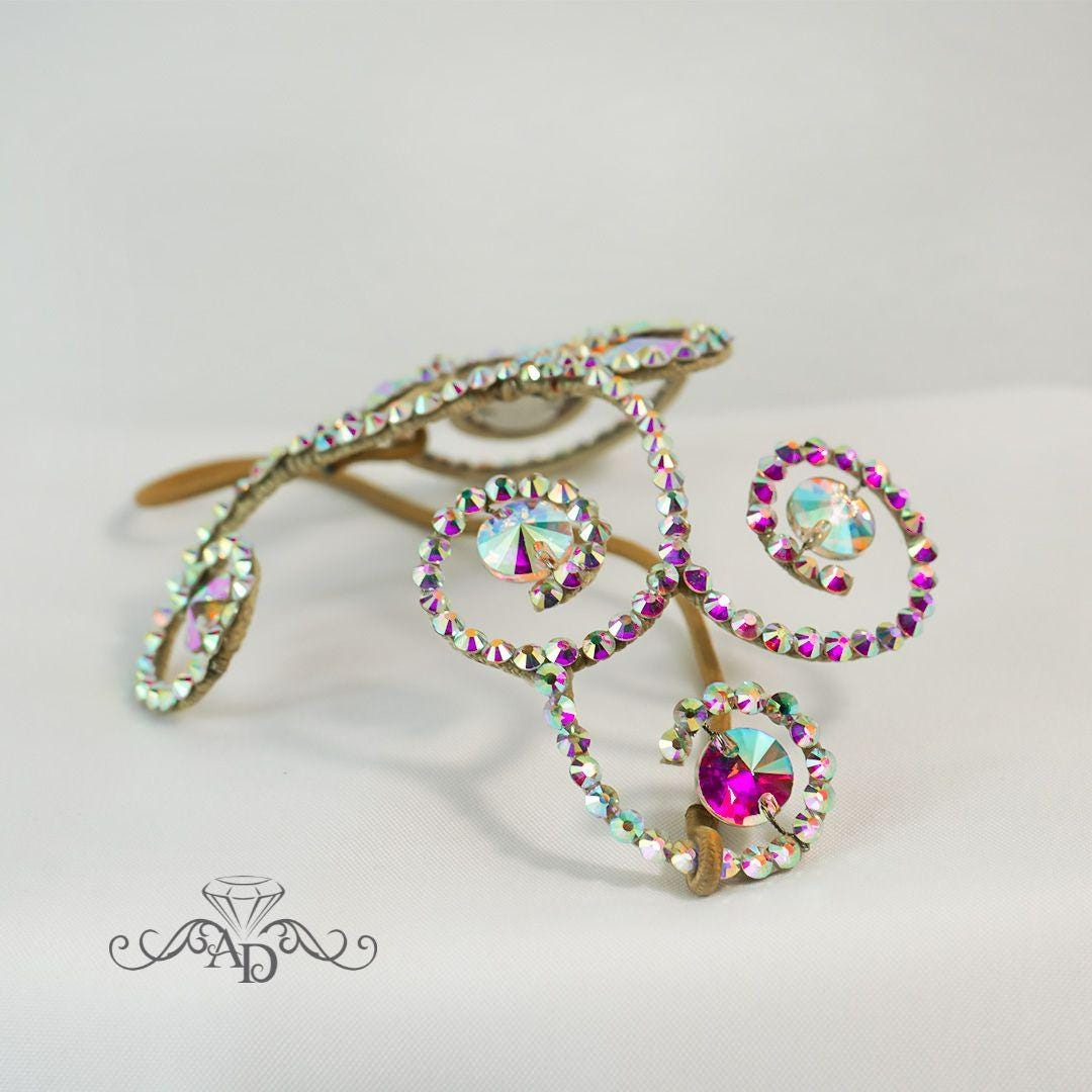 Elegant Wire Tiara for Dance Performances - Jacqueline