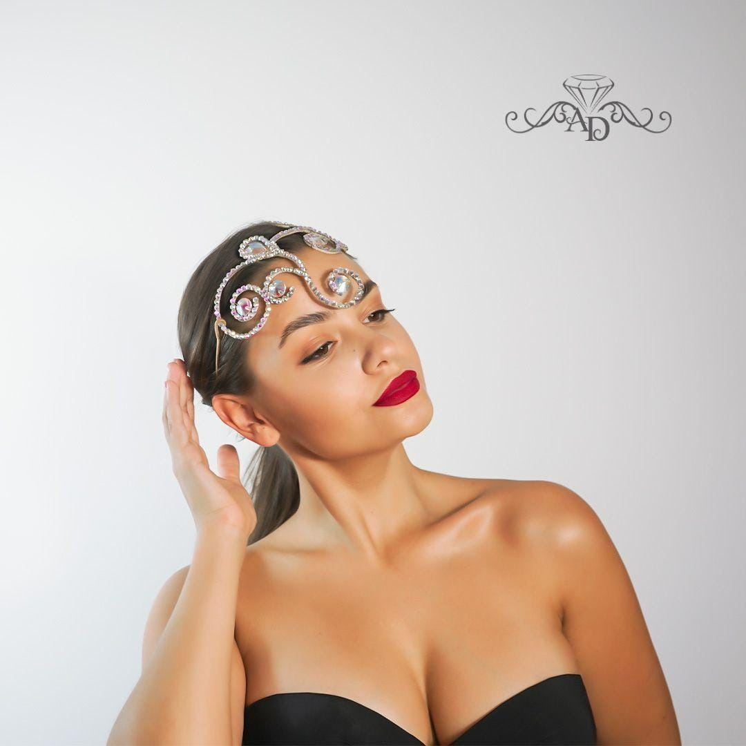 Elegant Wire Tiara for Dance Performances - Jacqueline