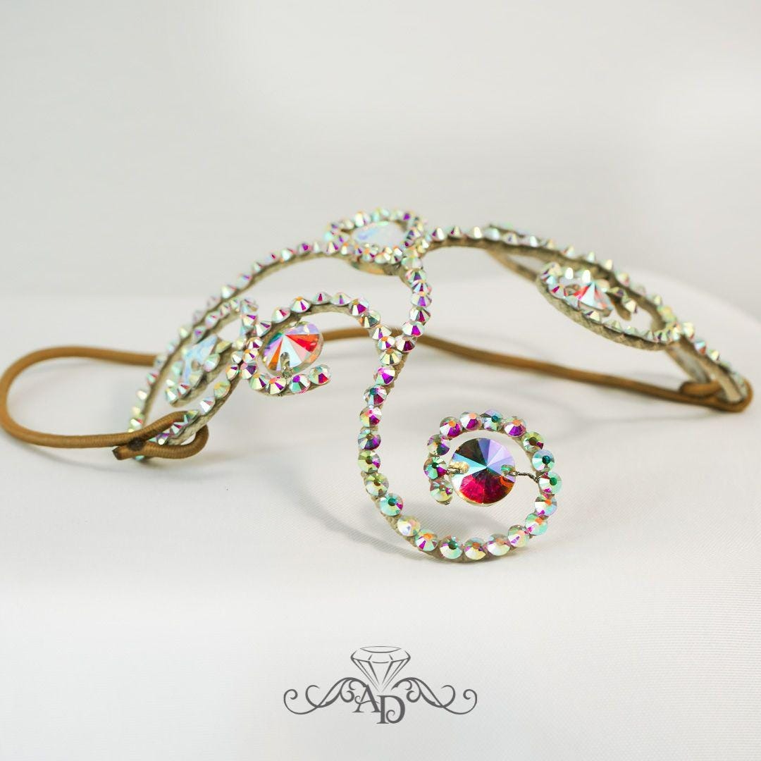 Elegant Wire Tiara for Dance Performances - Jacqueline