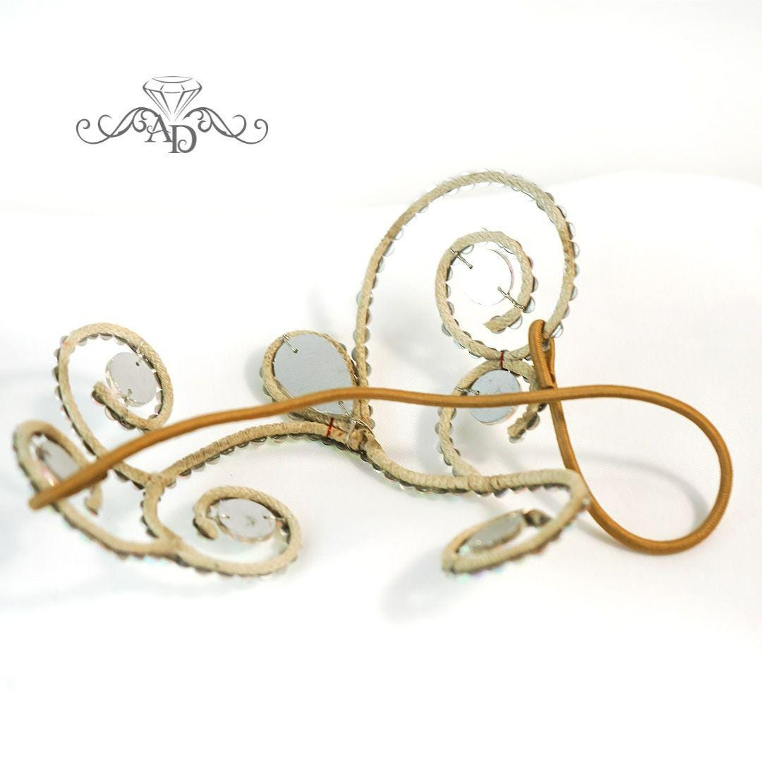 Elegant Wire Tiara for Dance Performances - Jacqueline