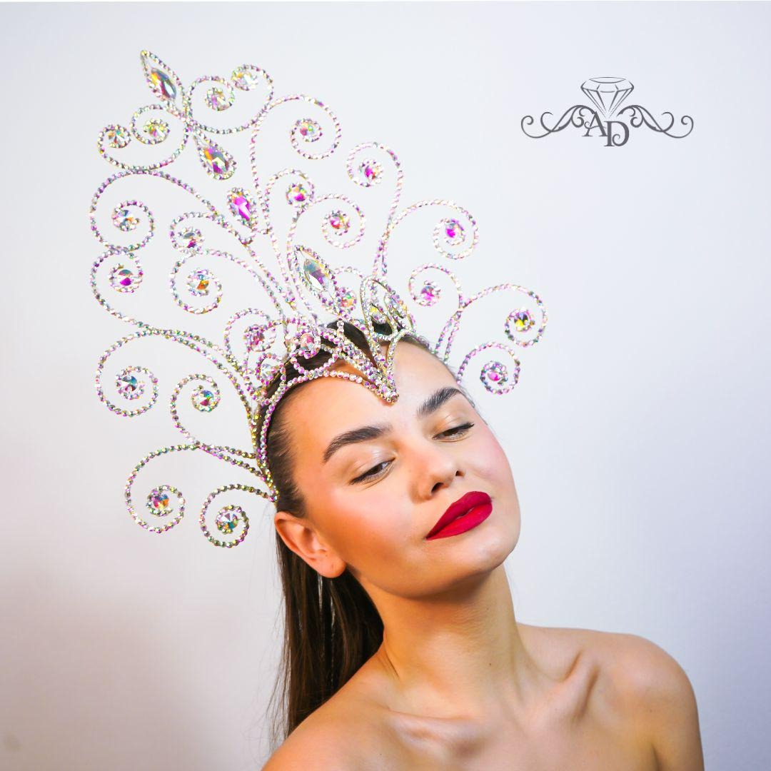 Wire Frame Crown for Performance Glam - Lorraine