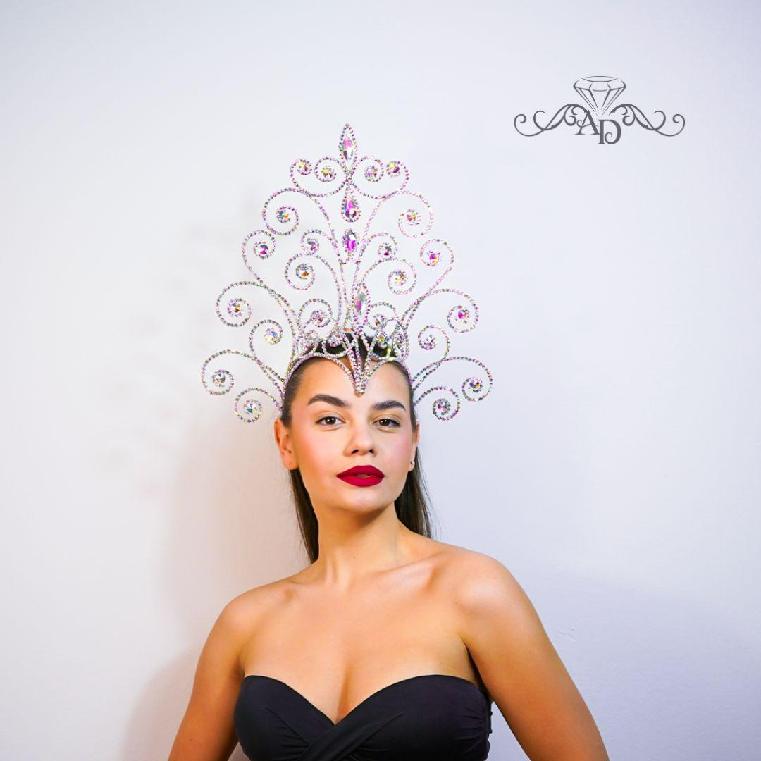 Wire Frame Crown for Performance Glam - Lorraine
