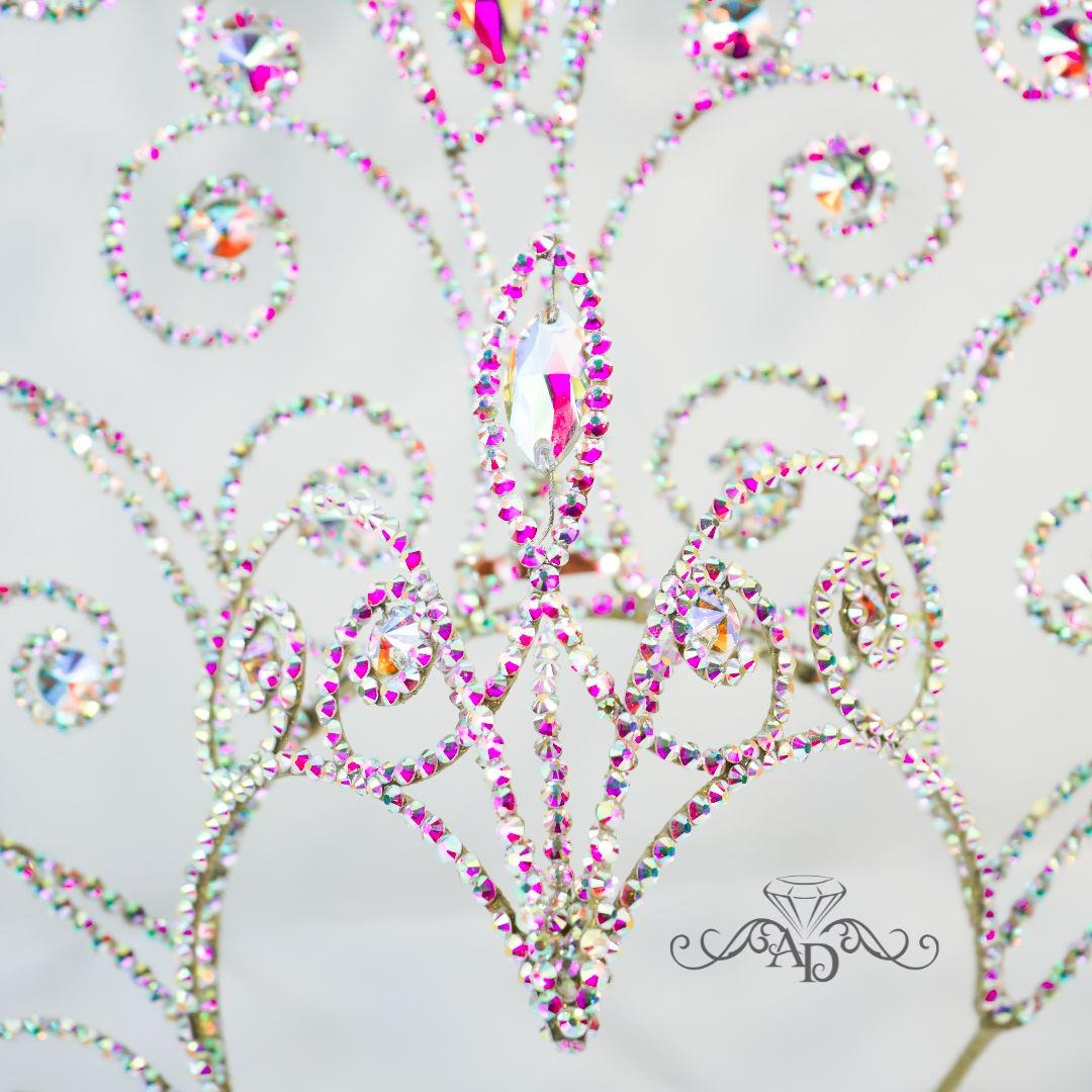 Wire Frame Crown for Performance Glam - Lorraine