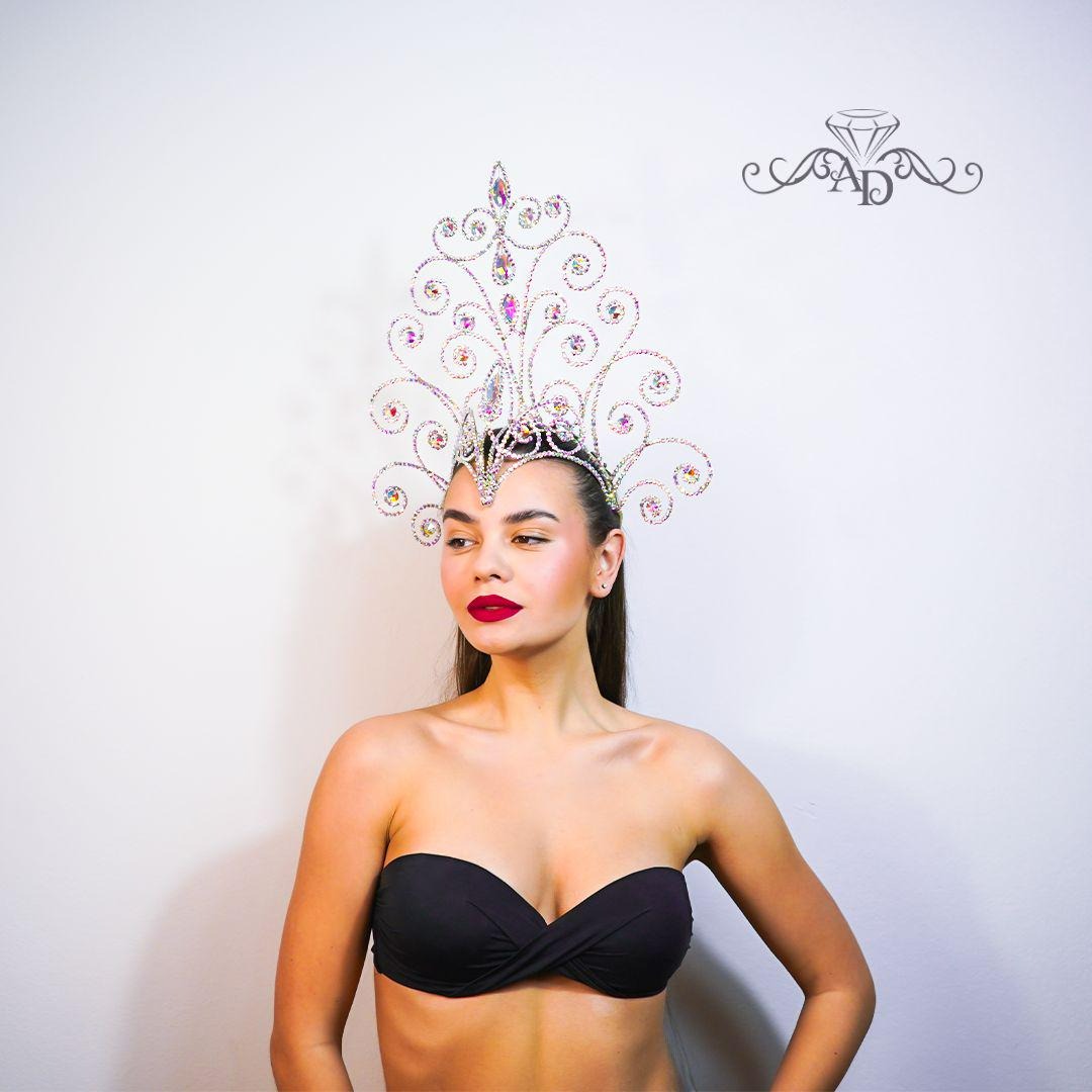Wire Frame Crown for Performance Glam - Lorraine