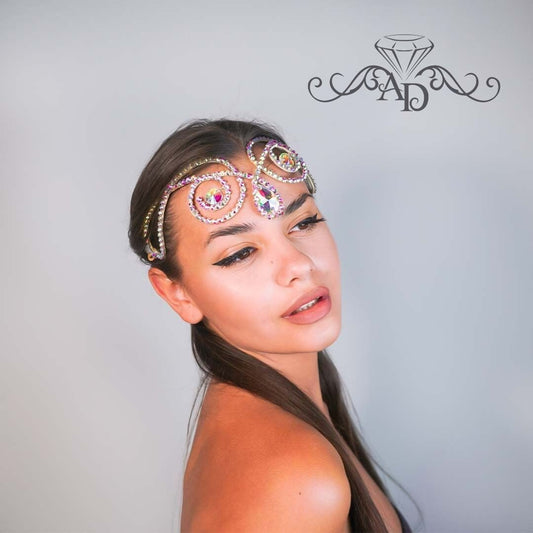 Sparkling Wire Tiara for Special Occasions - Bridget