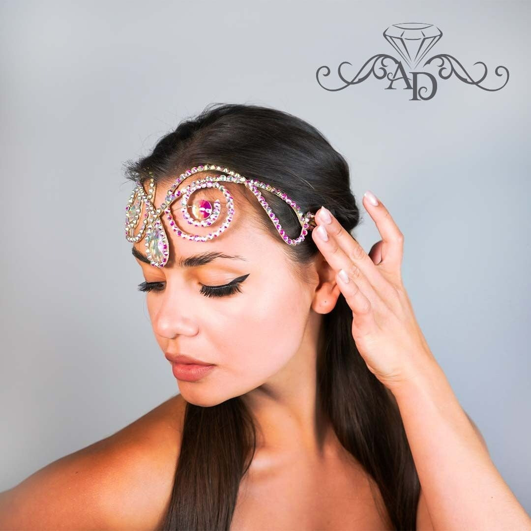Sparkling Wire Tiara for Special Occasions - Bridget