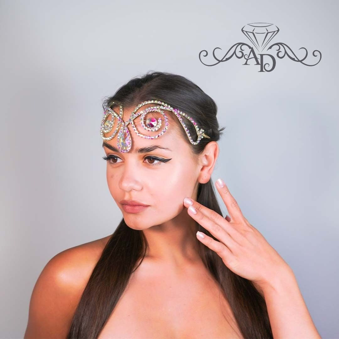 Sparkling Wire Tiara for Special Occasions - Bridget
