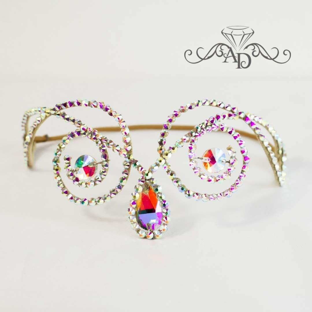 Sparkling Wire Tiara for Special Occasions - Bridget