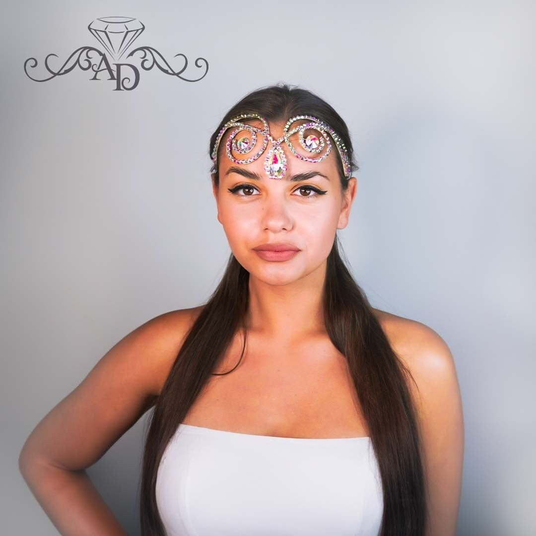 Sparkling Wire Tiara for Special Occasions - Bridget