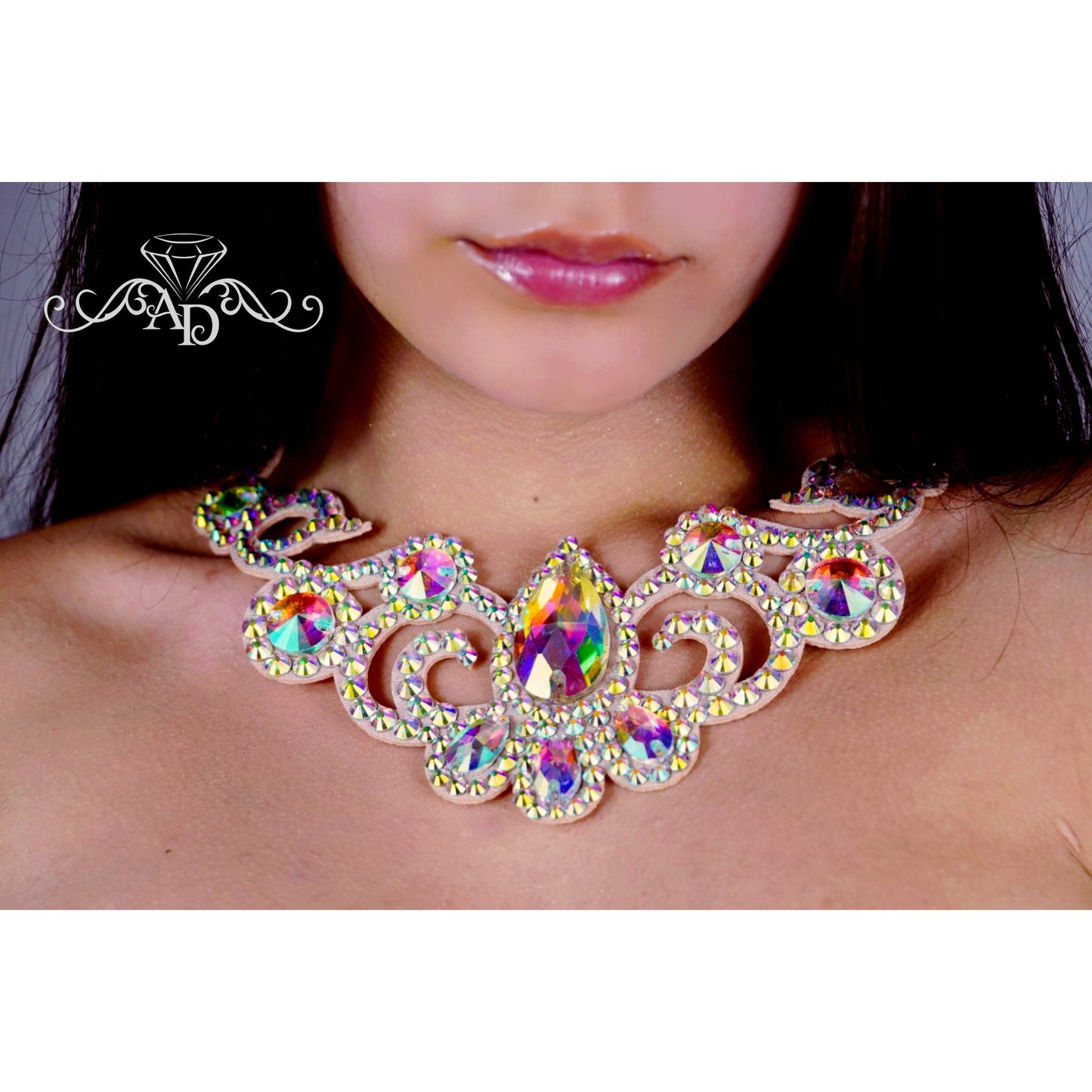 Neckpiece for Dance Outfits - Evelyn
