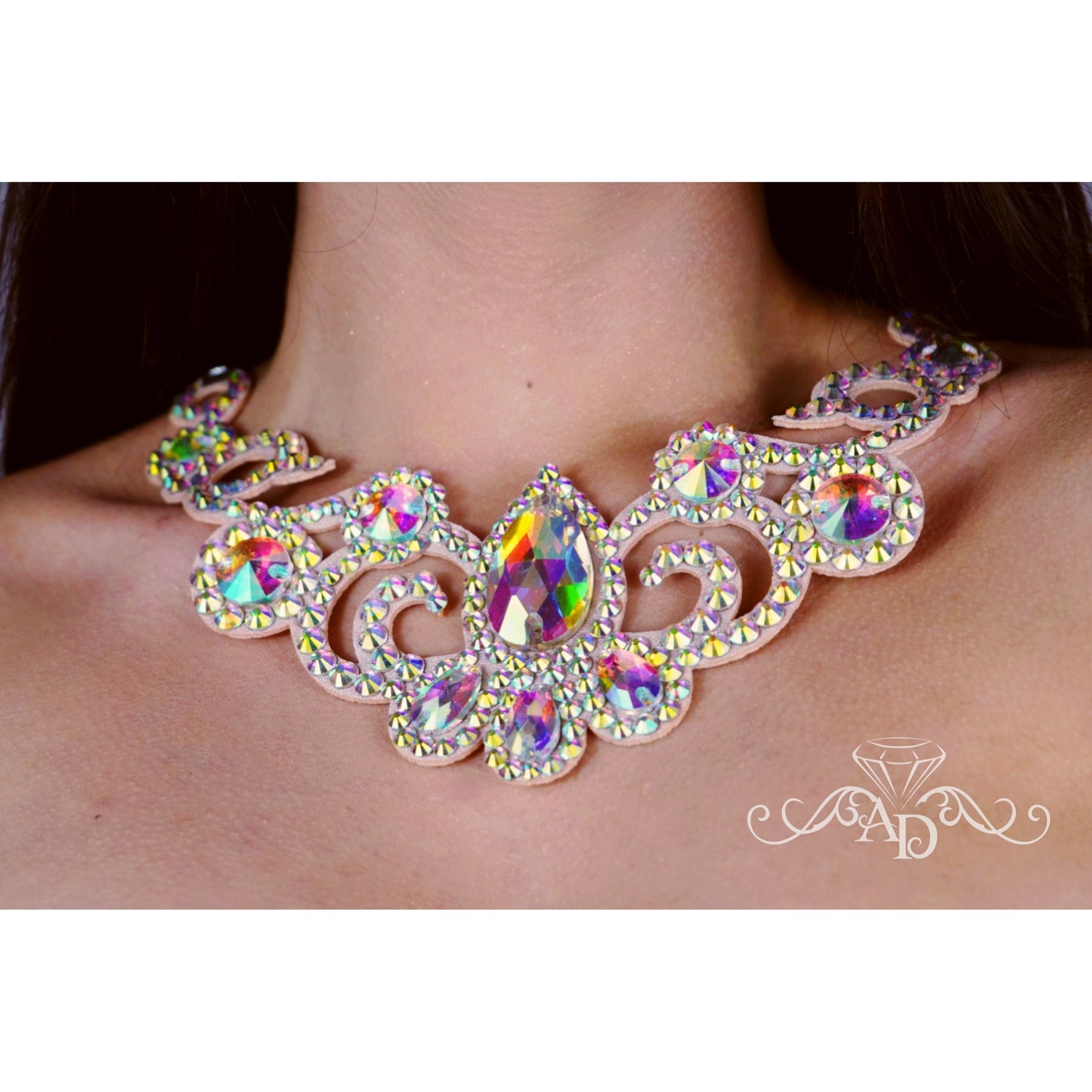 Neckpiece for Dance Outfits - Evelyn
