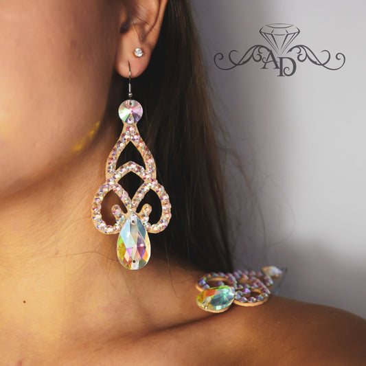 Shimmering Earrings for Dance - Spark